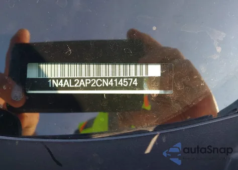 2012 Nissan Altima S from USA, damaged, VIN 1N4AL2AP2CN414574